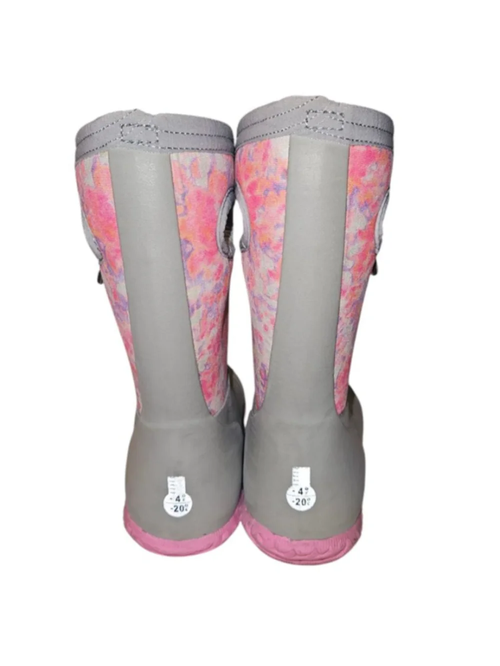 Bogs K Durham Tie Dye Insulated Rain Boots Toddler Girl's sz 10